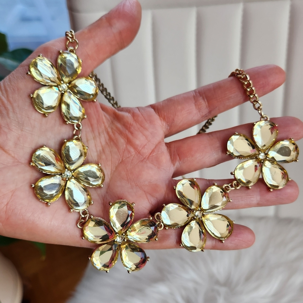 Large Floral Necklace